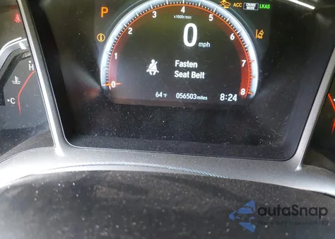 2021 Honda Civic Sport из США, поврежденный, VIN 19XFC2F86ME202073